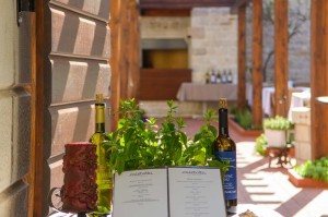 Boutique Hotels_Villa Sv Petar_Calebotta restaurant courtyard