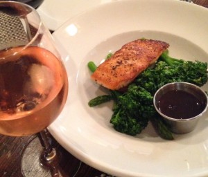 Poogan's salmon dish