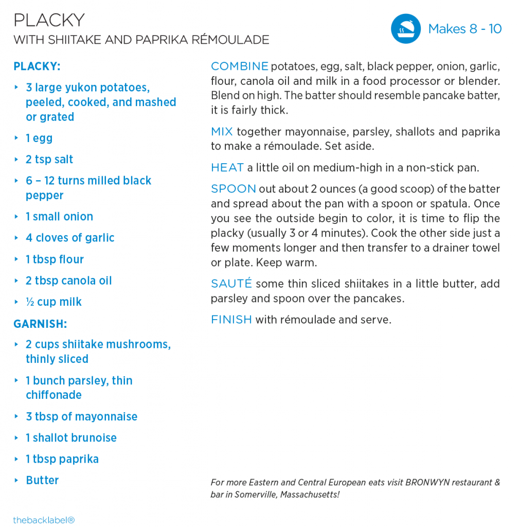 Placky with Shiitake and Paprika Rémoulade1