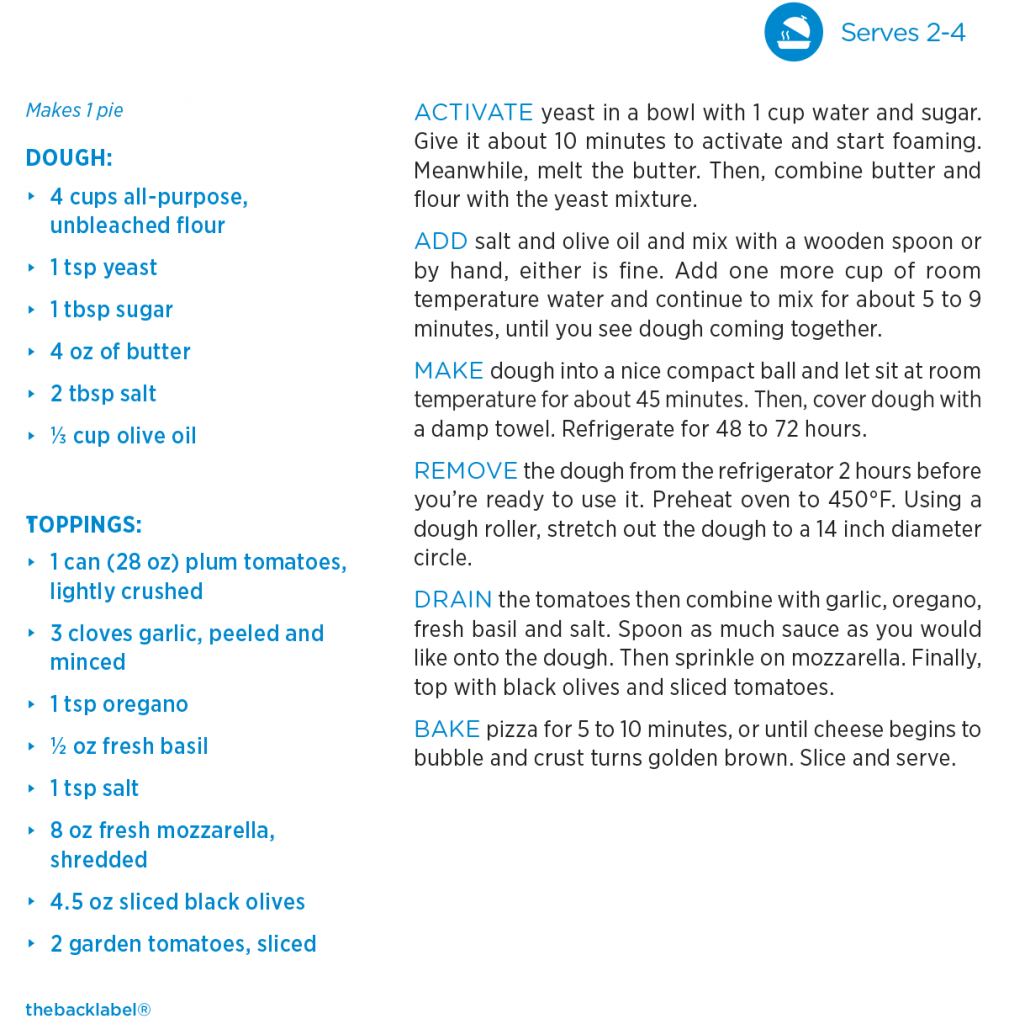 Thin Crust with Black Olives & Fresh Tomatoes